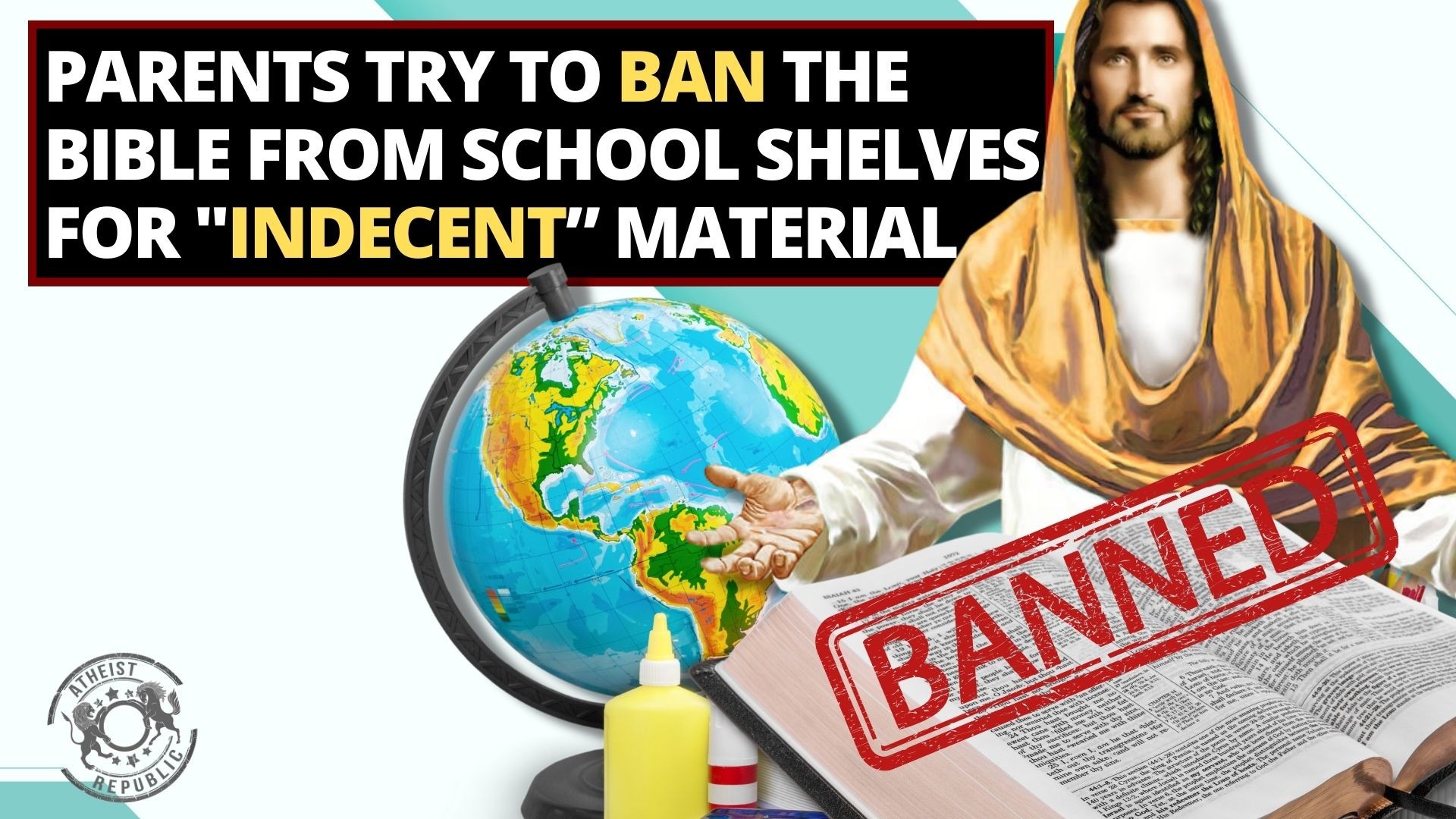 Parents Try To Ban The Bible From School Shelves For "Indecent” Material